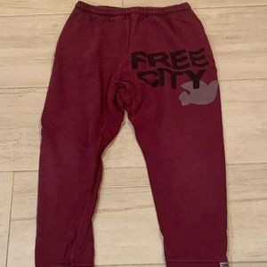Free City Sweatpants Maroon